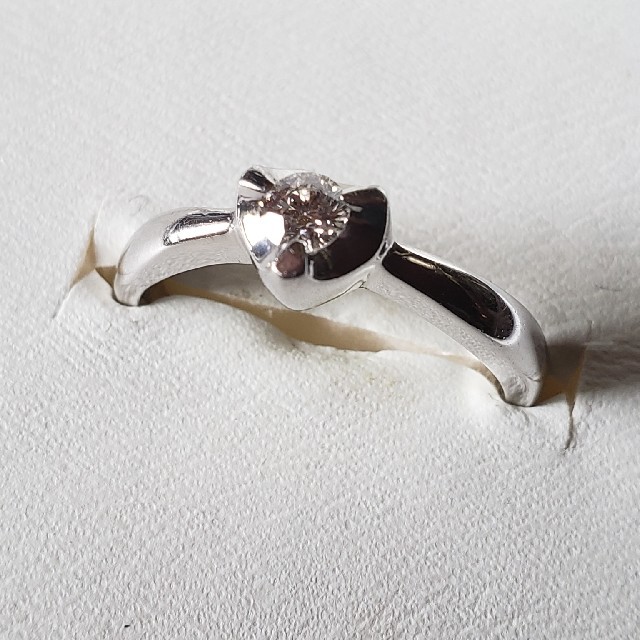 ジュエリーマキ - 銀座ジュエリーマキ pt900 Fカラーダイヤ0.15ct
