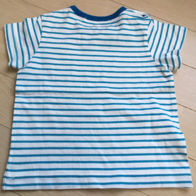 familiar(ファミリア)のファミリア　ボーダー Tシャツ　80 キッズ/ベビー/マタニティのベビー服(~85cm)(Ｔシャツ)の商品写真