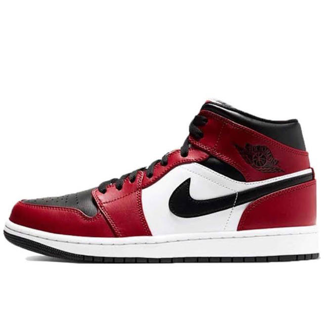 Nike Air Jordan 1 Mid Chicago Black Toe