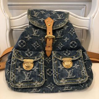 ルイヴィトン(LOUIS VUITTON)のKrisさま専用◎ヴィトン デニム モノグラム リュック(リュック/バックパック)