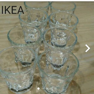 イケア(IKEA)のIKEA　ミニグラス　８個まとめ売り(グラス/カップ)
