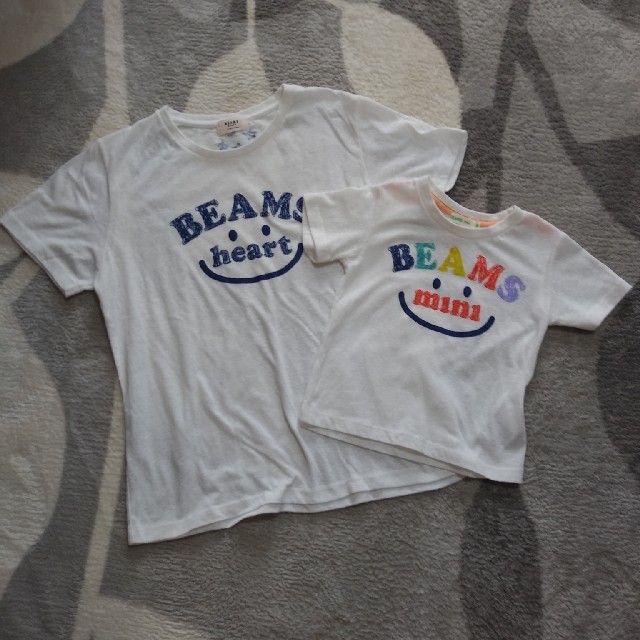 BEAMS(ビームス)の専用！BEAMS mini 親子Tシャツ キッズ/ベビー/マタニティのキッズ服男の子用(90cm~)(Tシャツ/カットソー)の商品写真