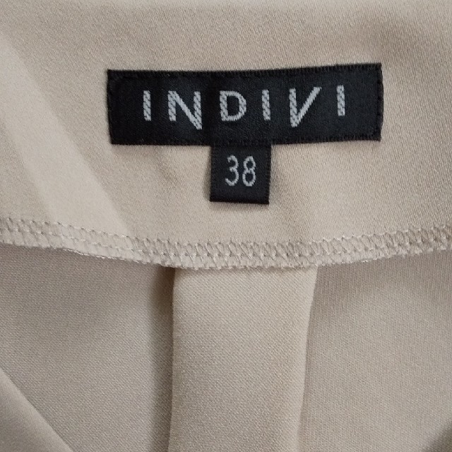 INDIVI(インディヴィ)のINDIVI ブラウス7分袖 レディースのトップス(カットソー(長袖/七分))の商品写真