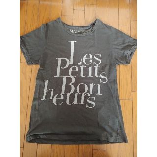 メゾンドリーファー(Maison de Reefur)のメゾンドリーファー　梨花　Tシャツ　グレー　黒(Tシャツ(半袖/袖なし))