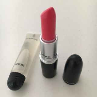 マック(MAC)のMAC lipstick  グロスのおまけ付き！！(口紅)