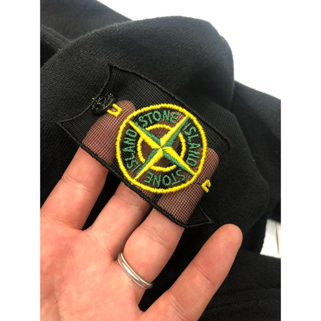 stone island メッシュワッペン モックネック ソフトタッチロンT | フリマアプリ ラクマ