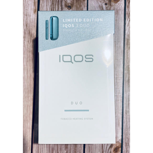 IQOS3 duo Limited Edition 限定色 ルーシッドティール
