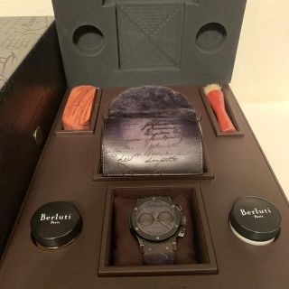 ウブロ(HUBLOT)のにぼし様ウブロ ベルルッティ クラッシックフュージョン クロノグラフ スクリット(腕時計(アナログ))