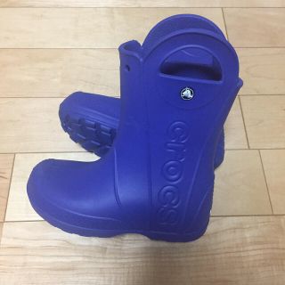 クロックス(crocs)のクロックス(CROCS) 長靴 レインブーツ 20cm(長靴/レインシューズ)