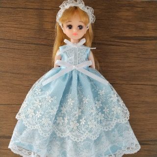 リカちゃんの服 ハンドメイドドレス(人形)