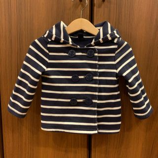 ベビーギャップ(babyGAP)のbabyGAPボーダージャケット80㎝(ジャケット/コート)