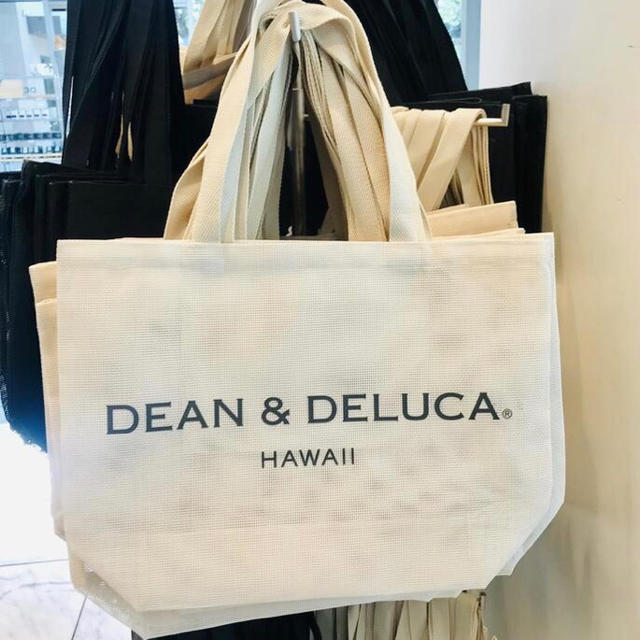 新品✩ ハワイ限定 DEAN&DELUCA メッシュトートバッグ Lサイズ