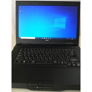 エヌイーシー(NEC)のノートパソコン NEC VK27MX-G Windows10 SSD(ノートPC)