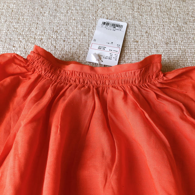 URBAN RESEARCH(アーバンリサーチ)のフレンチスリーブ オレンジ M レディースのトップス(シャツ/ブラウス(半袖/袖なし))の商品写真