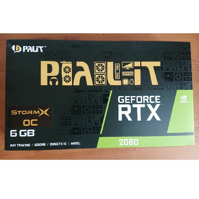 Palit RTX 2060 6GBPCパーツ
