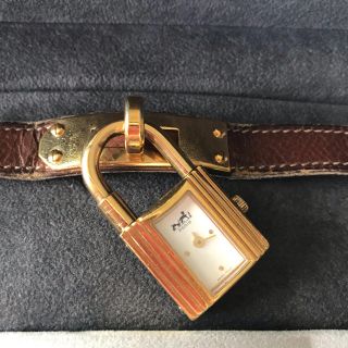 エルメス(Hermes)のエルメス  ケリーウォッチ　稀少デザイン　激レア(腕時計)