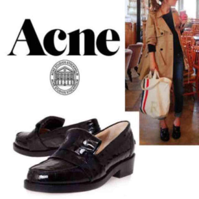 ACNE(アクネ)のACNE ローファー レディースの靴/シューズ(ローファー/革靴)の商品写真