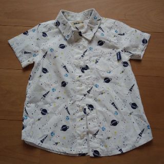 【★HIKARI☆様専用】【美品】宇宙柄シャツ 100cm(Tシャツ/カットソー)