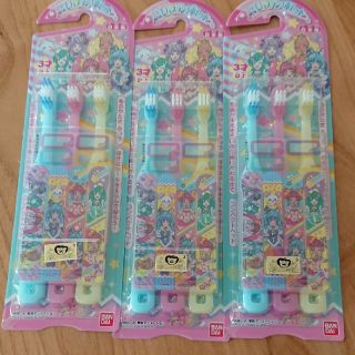 バンダイ(BANDAI)のkuu様専用☆スタートゥインクルプリキュア 歯ブラシ3本セット×3(歯ブラシ/歯みがき用品)