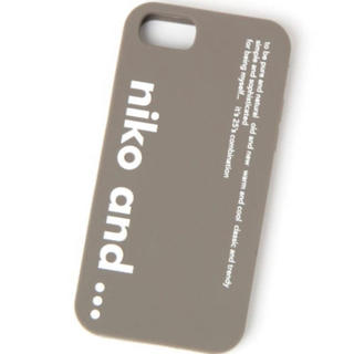 ニコアンド(niko and...)の【人気】Niko and… iPhoneケース 6,6s,7,8(iPhoneケース)