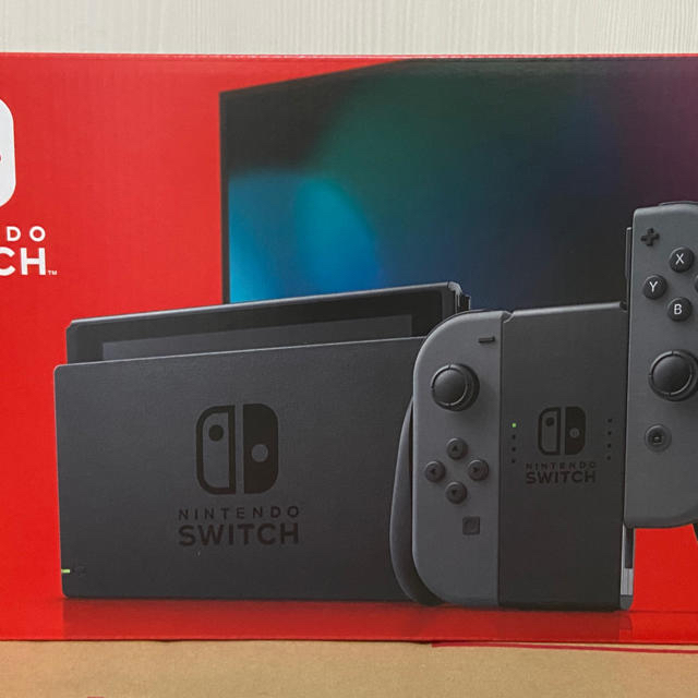 Nintendo Switch Joy-新型グレー本体 ニンテンドースイッチ