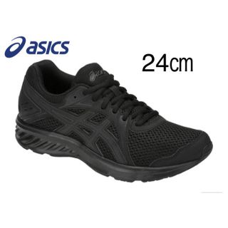 アシックス(asics)のアシックス　24㎝　ランニングシューズ　スニーカー　幅広タイプ(スニーカー)