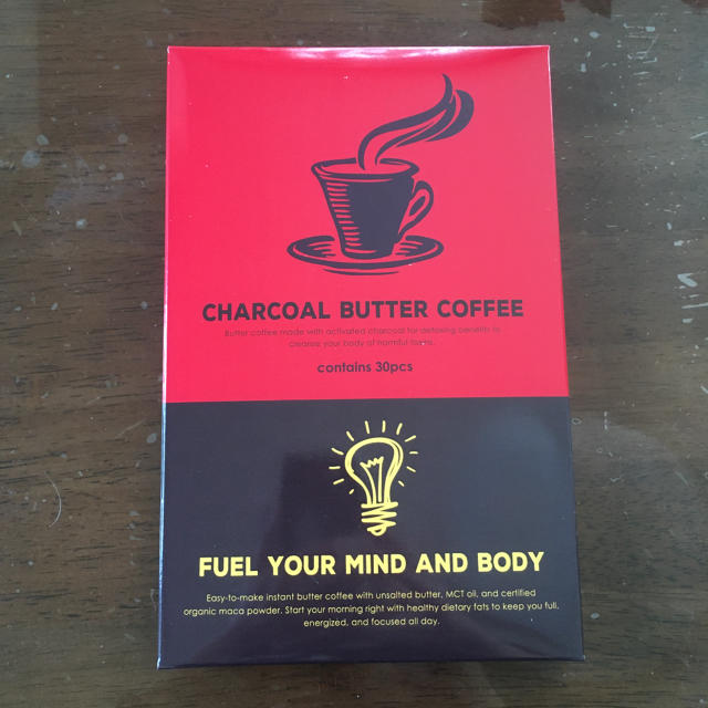 ぷりん様専用　CHARCOAL BUTTER COFFEE コスメ/美容のダイエット(ダイエット食品)の商品写真