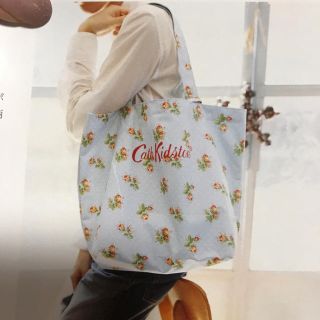 キャスキッドソン(Cath Kidston)のラスト新品キャスキッドソンメガトートバッグ&ポーチセット鞄エコバッグ(トートバッグ)