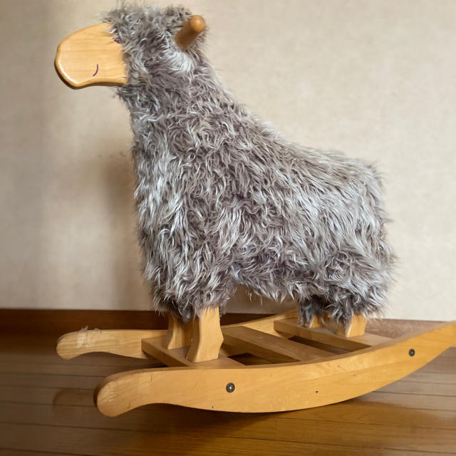 1281＊ひつじ　羊　ロッキング　Swing Sheep 削除します　お早めに家具・インテリア