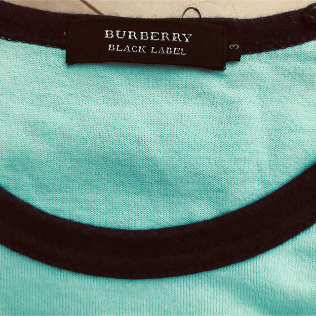 BURBERRY BLACK LABEL(バーバリーブラックレーベル)のBurberry Black label 半袖Tシャツ　サイズ3バーバリー メンズのトップス(Tシャツ/カットソー(半袖/袖なし))の商品写真