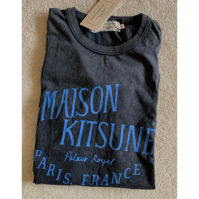 MAISON KITSUNE'(メゾンキツネ)の限定💙 MAISON KITSUNE ロゴTシャツ レディースのトップス(Tシャツ(半袖/袖なし))の商品写真