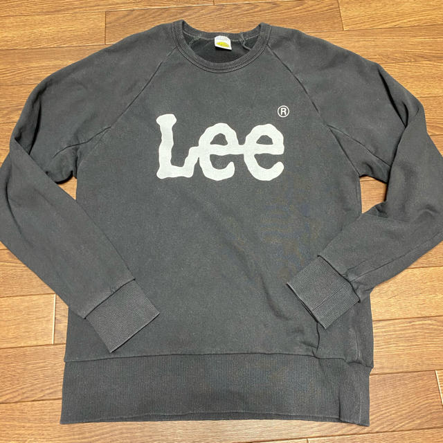 Lee(リー)の美品！ Lee ヴィンテージ加工　シルバーロゴ　Lサイズ　スウェット　トレーナー メンズのトップス(スウェット)の商品写真