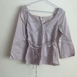 ジルスチュアート(JILLSTUART)のJILLSTUART♡ブラウス♡トップス♡リボン♡ピンク♡ジルスチュアート(シャツ/ブラウス(長袖/七分))