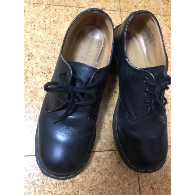 Dr.Martens(ドクターマーチン)の【お値下げ中】ドクターマーチン　3ホール　ハイヒール レディースの靴/シューズ(ローファー/革靴)の商品写真