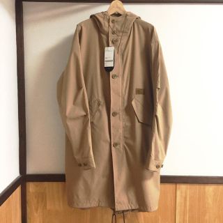 ユニフォームエクスペリメント(uniform experiment)の20SS uniform experiment MIL HOODED coat(モッズコート)