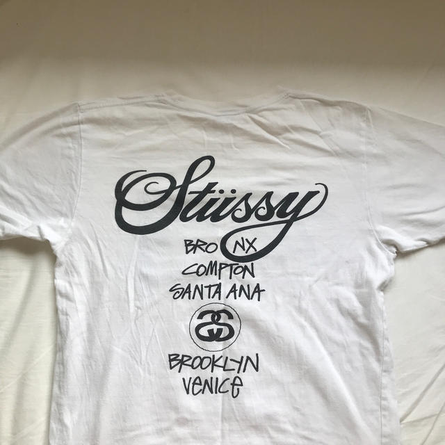 STUSSY(ステューシー)のstussy tシャツ　ステューシー　白t メンズのトップス(Tシャツ/カットソー(半袖/袖なし))の商品写真