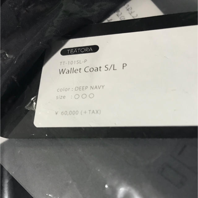 1LDK SELECT(ワンエルディーケーセレクト)の2019FW TEATORA Wallet Coat S/L Packable メンズのジャケット/アウター(その他)の商品写真