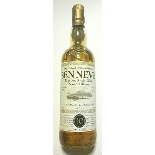 レア物スコッチウイスキー(BEN NEVlS 10年)フルボトル 未開封品 激安(ウイスキー)