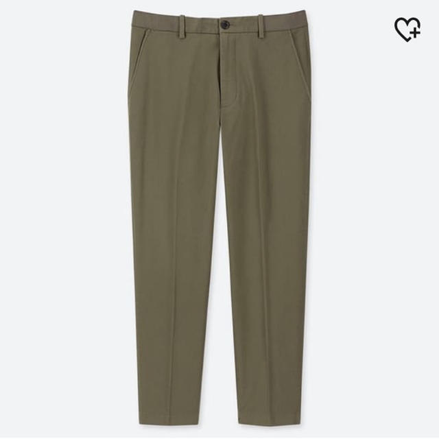 UNIQLO(ユニクロ)のUNIQLO【MENS・EZYリラックスフィットアンクルパンツ（コットン）】XS メンズのパンツ(チノパン)の商品写真