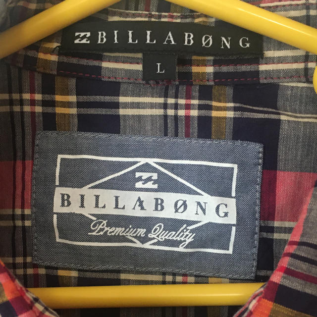 billabong(ビラボン)の値下げしました☆BILLABONG♪チェックシャツ*･･*:.｡..｡.:*･' メンズのトップス(シャツ)の商品写真