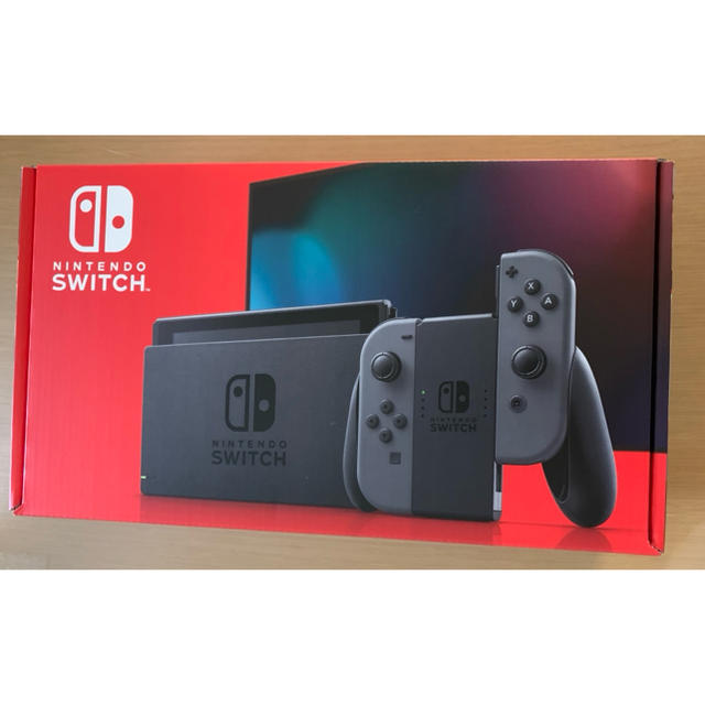 switch本体　グレー　新品未開封