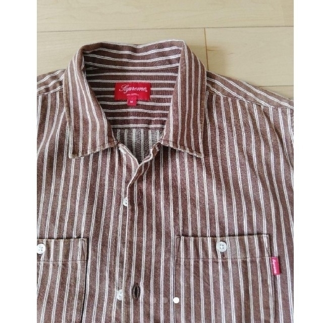 Supreme(シュプリーム)のsupreme 17ss stripe denim shirt メンズのトップス(シャツ)の商品写真