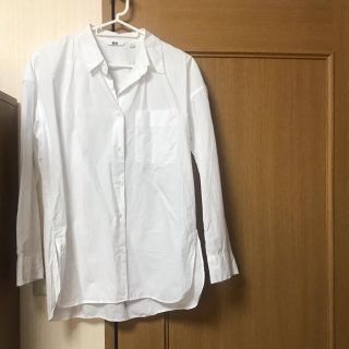 ユニクロ(UNIQLO)のユニクロ エクストラファインコットンシャツ 長袖シャツ(シャツ/ブラウス(長袖/七分))