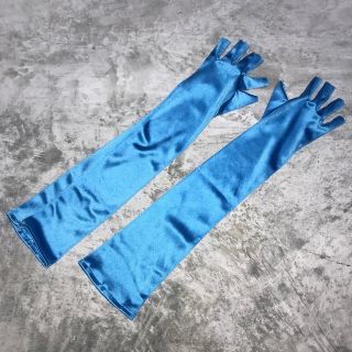 2000s Heavy satin glove deadstock(手袋)