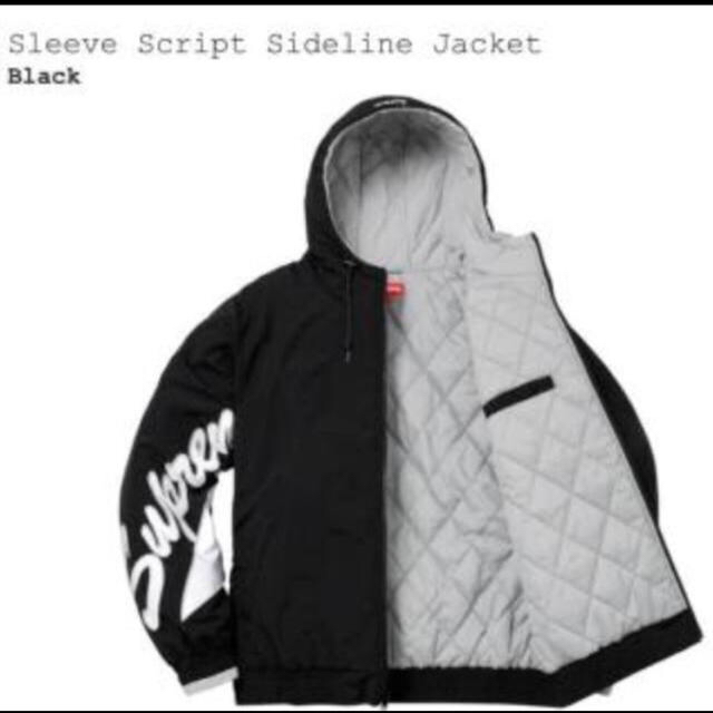 supreme Sleeve Script Sideline ジャケット 美品