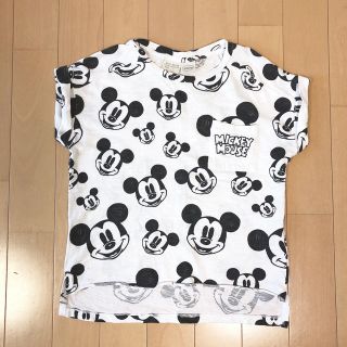 ザラキッズ(ZARA KIDS)のZara Girls＊ミッキー Tシャツ Disney(Tシャツ/カットソー)