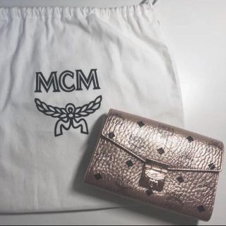 エムシーエム(MCM)のMCM ショルダーバッグ ピンクゴールド(ショルダーバッグ)