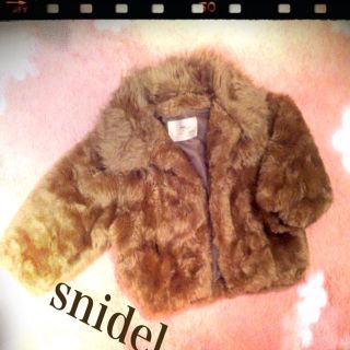 スナイデル(SNIDEL)のsnidel♡ファージャケット(毛皮/ファーコート)