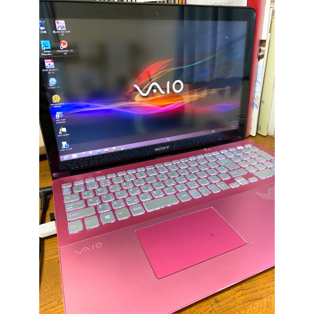 薄型シルバーVAIO／タッチパネル／Core i7／SSD／8G／BD／TV付