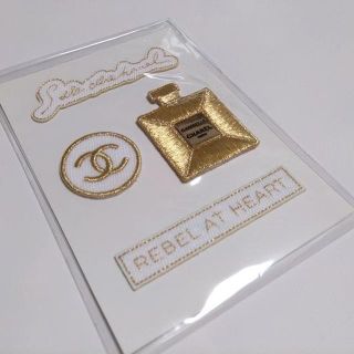 シャネル(CHANEL)の1点のみ シャネル ガブリエル ステッカー シール ゴールド (シール)